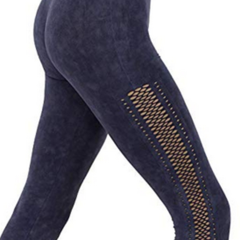 Faded workout leggings full length - Picture 2 of 6